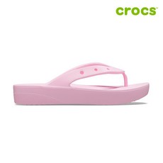 크록스 클래식 플랫폼 플립 여성샌들 207714-6S0_CA