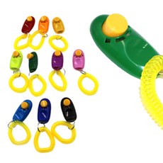 강아지 클리커 교육 훈련 버튼 벨 애견 펫, 1개