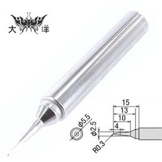 goot 0.3尖型烙鐵頭 PX-2RT-SB, 1個