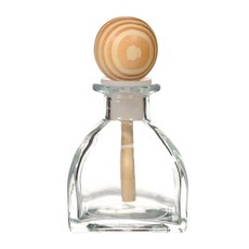 차량용 디퓨저 용기 우드볼 50ml 공병 방향제 베이스, 1개