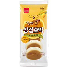 삼립 옥수수꿀호떡 4봉 (6입*342g) 삼립빵, 342g, 4개