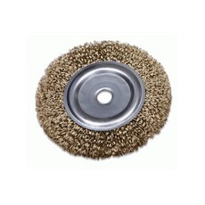 4인치 전기그라인더용 평솔 그라인다 쇠브러쉬 평컵 브러시