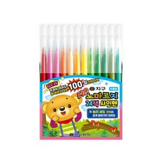 지구 노마르지사인펜 24색세트 잘 마르지 않는 싸인펜, 단품