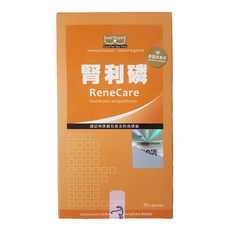【 樂樂家 】 Scienvet 賽恩威特 腎利磷 ReneCare 犬貓腎臟保健 30粒/盒, 1盒, 泌尿系統/腎臟護理, 30顆