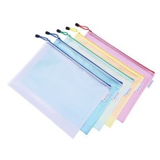 사이즈) 사이즈 파우치(B5 PVC 사무용 포켓 B5rio1+6GTH