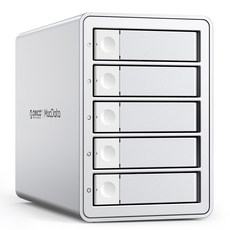 오리코 알루미늄 DAS 스튜디오 데이지 체인 C타입 HDD 도킹 스테이션 9958C3, 5베이 9958C3, 1개