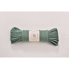 6.0mm 10m 촘촘 폴리에스터 로프 리드줄 가방끈 마크라메 재료 부드러운 로프 폴리 로프 끈 줄, 37. Dust Blue