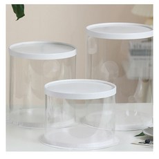 원형 케이크상자 베이킹 포장용기 케이크 기념일 플라워