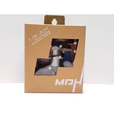 MDH 踏板 CNC鋁合金踏板 黑紅款, 1個