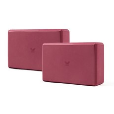데비 EVA 요가블럭 2P, 버건디
