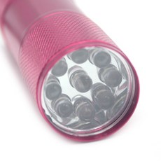 핀큐어 UV LED 휴대용 미니 셀프 젤네일 경화 램프, 1개, 실버