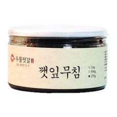 두물젓갈 감칠맛 가득 깻잎무침 양념, 1개, 250g