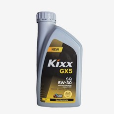 KiXX 4행정 GX5 엔진오일 자동차 발전기 양수기 잔디깍기, 1L, 5W-30, 1개