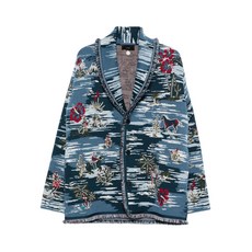 알라누이 프린지 패턴 가디건