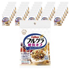 아침식사메뉴 후루구라 아침식사대용 가루비 후루그라 당질 제거 포장 상자 50g×32봉지, 50g, 32개