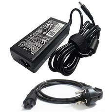 DELL 정품 노트북 어댑터 65w 팁구경 4.5x3.0 중앙핀 LA65NS2-01 충전기 3구기본제공, 어댑터 + 전원케이블, 1개