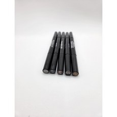 1+1[앙쥬] 오토 아이브로우 삼각펜슬 0.5g (5종선택) 문신 아이브로우 펜슬, 흑갈색, 2개