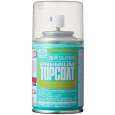 MR.HOBBY 군제 탑코트 슈퍼클리어 유광 반광 무광 uvcut (선택), 프리미엄 탑코트-유광, 1개, 88ml