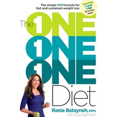 (英文圖書)The One One One Diet: The Simple 1:1:1 Formula for Fast and Sustained Weight Loss 平裝版, Harmony/Rodale/Convergent, 英文