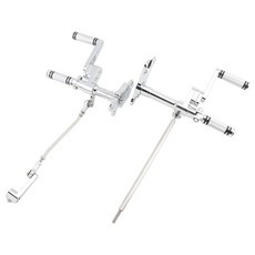 오토바이 프론트 컨트롤 풋 페그 키트 도구, 1. Chrome B, 기본