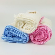 순면 100% 가제손수건10장세트 가재손수건 아기손수건 거즈손수건