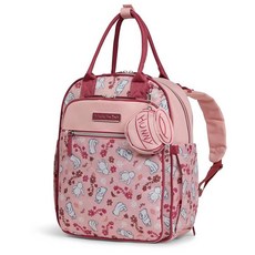 Disney 기저귀 가방 백팩 갈이용 패드 곰돌이 푸 - 부모를 위한 40.6cm(16인치) 나일론 아기 가방 단열 병 홀더 여러 보관 포켓, 곰돌이 푸 III