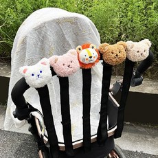 반려견 외출용 손목 연결 고리 안전 보호 탈출 방지 이동 보조 애견 유모차, 1개, 토끼