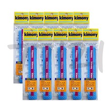 키모니 하이 소프트 레전드 오버그립 타이어 KGT138, SKY (하늘색), 10개