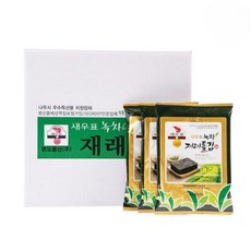 새우표 완도 녹차재래 돌김전장 30g x 40봉, 40개
