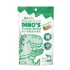 IN PLUS 口腔保健 好好益菌潔牙拌拌系列 犬用 高濃度專利益生菌 狗狗口腔保養, 1個, 好好益菌潔牙凍乾   23g