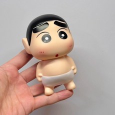 짱구 캐릭터 목욕 피규어 욕실 트렌디한 장난감 소품, 속옷 신짱 (11cm)