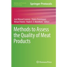 (영문도서) Methods to Assess the Quality of Meat Products Hardcover, Humana, English, 9781071620014