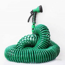 로랑마켓 스프링 호스 7.5미터 세차용호스, 스프링호스15미터