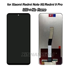 6.67''Xiaomi Redmi Note 9S/Redmi 9 Pro LCD 터치 스크린 디지타이저 어셈블리(Xiaomi 디스플레이용 프레, 04 NO frame