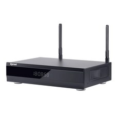 Egreat A10 4K HD TV 스트리밍 미디어 플레이어 HDD 베이 와이파이 기가비트 LAN 호텔 및 홈 세트에 최적, 한개옵션0