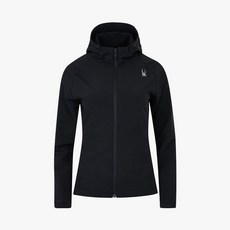 [스파이더] 여성 스트레치 기모 윈드브레이커 SPIFCNJK172WBLK 555286