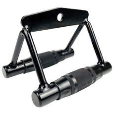 기어투무브 케이블 시티드로우 블랙 고무그립 치닝바, Black, 1개