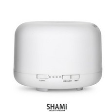 SHAMI 日系負離子香薰機【發票鑑賞保固】加濕器 小夜燈 精油燈 芳療精油 聖誕節 交換 禮物, 七彩, 七彩