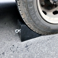 대형 화물차 고임목 버팀목 트럭 고임목 받침목 고무 고정 패드