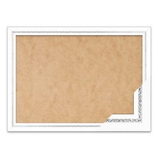 퍼즐 맞춤액자 고급형 그레이스 화이트 [가로세로 더한 값의 범위 51~70.9cm], 1개