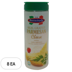리얼 그레이티드 파마산치즈, 85g, 8개
