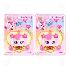 캐치티니핑 하트 컴팩트 하츄핑, 2개, 10g