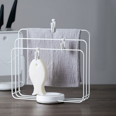 오모이 스탠드형 주방 행주걸이 (집게포함), 1개