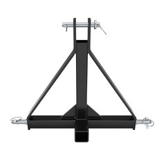 에코트릭 3 포인트 2" 리시버 트레일러 히치 카테고리 1 트랙터 무버 드로우바 헤비 듀티 쿠보타 BX LM25H WLM 노르트랙 얀마 키오티 캣 존 디어와 호환됩니다, 21"*27", 1개