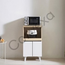 헤이지 체스터 렌지대 수납장 세트 화이트 주방수납가구