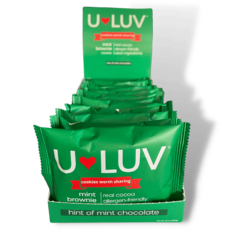 U-LUV 푸드 민트 브라우니 쿠키, 57kg, 24개