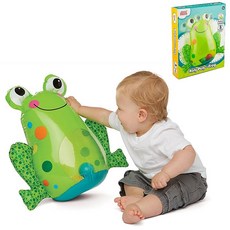 알럽 개구리오뚜기 오뚝이장난감 유아샌드백 오뚜기장난감 유아펀치백 아기장난감오뚝이, 1개