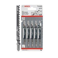 보쉬 직소날 T144D 100mm 1팩 5개 목재용 연목 직소기 직쏘