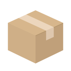 우체국 사이즈 택배박스 소량 대량 이사박스, 진갈색, 5개