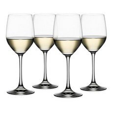 Spiegelau Vino Grande 화이트 와인 잔 선물 세트 우아한 크리스탈 음료 잔 홈 바 결혼 선물 생일 호스팅 필수품을 위한 세련된 스템 유리 제품 355m, 화이트 와인 글라스